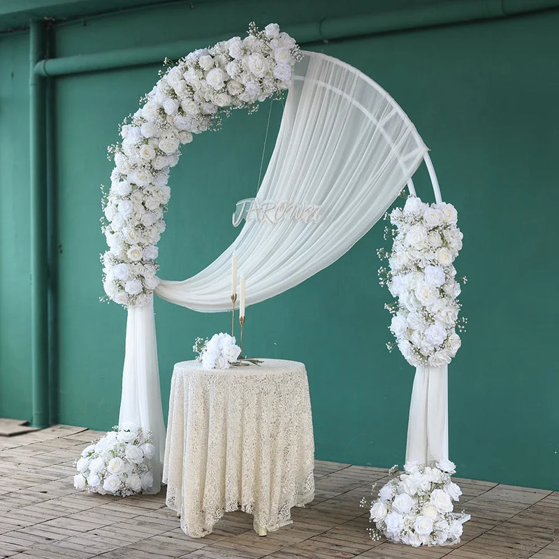 Flower Runner for Event Decorations Wedding Floor Gypsophila Flowers Customized