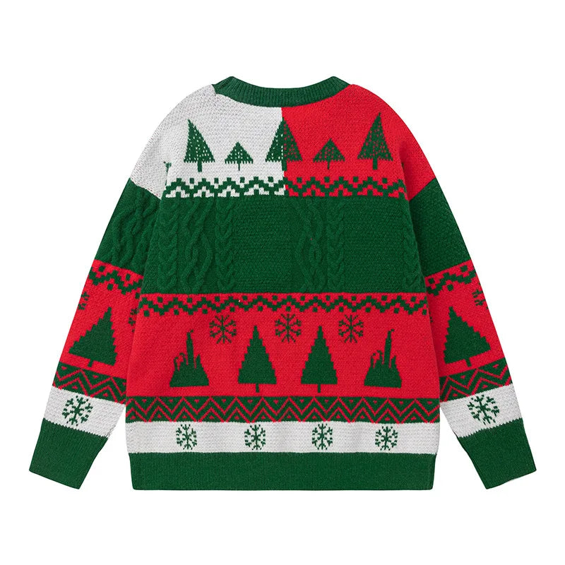 Winter Christmas Sweater Knitwear for Men Women Sweater Knitted Pullover