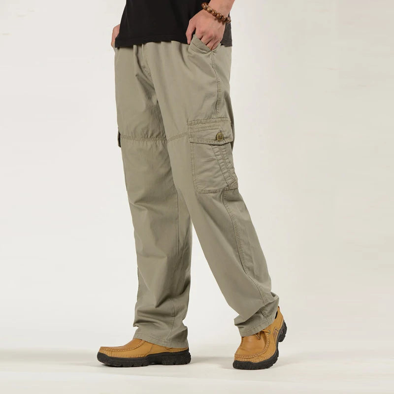 Spring Autumn Men Casual Pants Cargo Pants Long Trousers For Men Military Pants