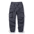 Men Cargo Pants Multi-pockets Solid Overalls Outdoor Man Trousers Casual Pants