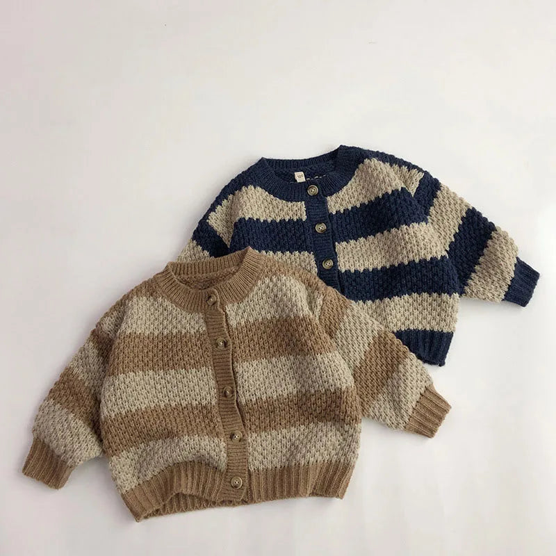 Kids Sweaters Boys Knit Cardigans Girls Sweater Coat