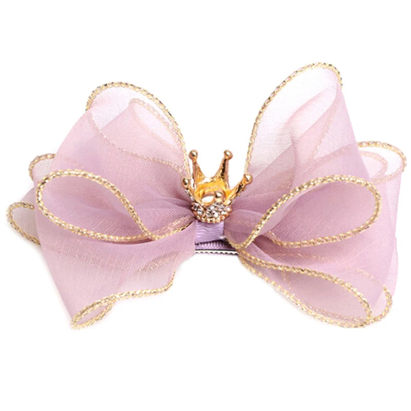 Children Three-dimensional Hair Clips Flower Crown Hair Ornaments Rim Hairpin Baby Headband Baby Girl  Baby Hair Accessories