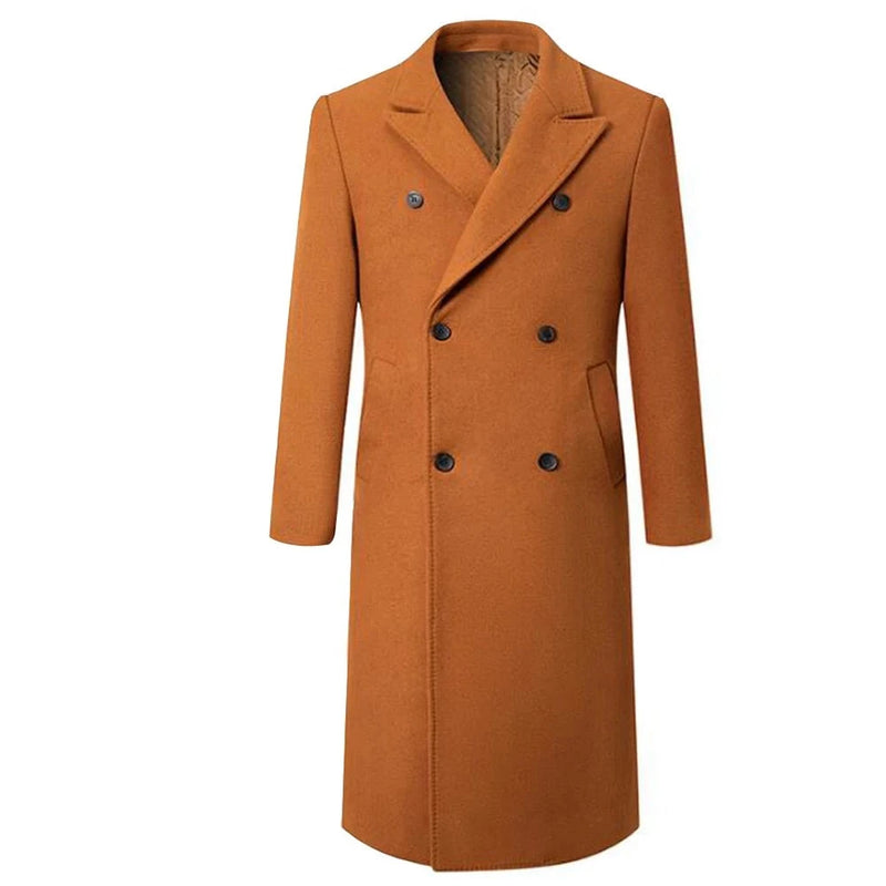 Men Long Wool Coat for Men Wool