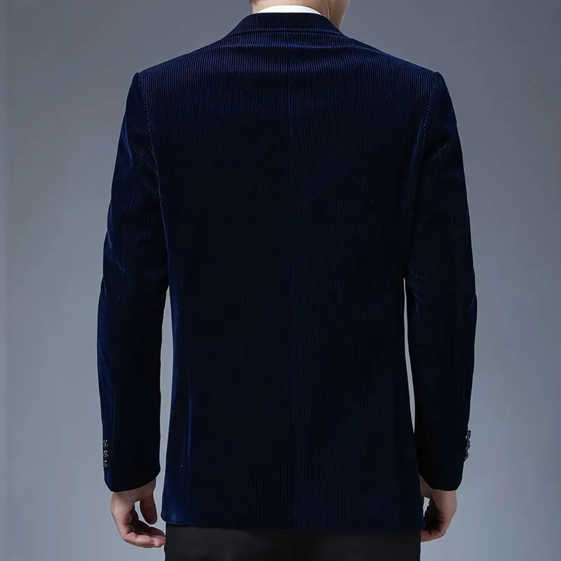 Male Casual Suit Jackets Blazer for Men Wedding Slim Fit Outwear Wick Blazers Elegant Coats