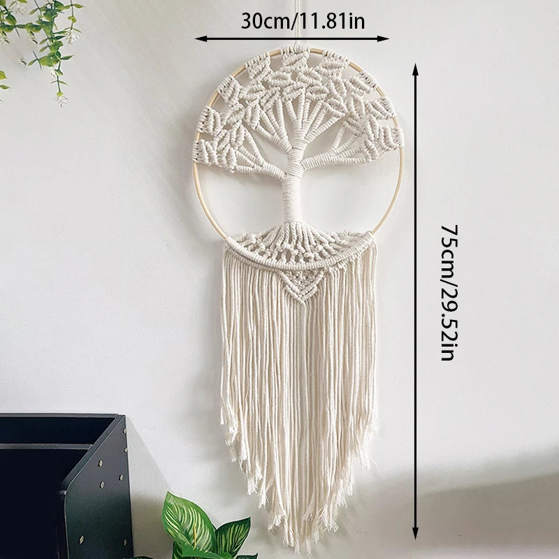 Macrame Wall Hanging Handmade Woven Boho Home Wall Decor