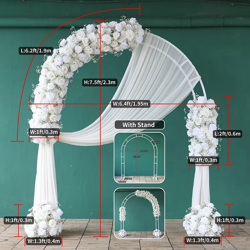 Flower Runner for Event Decorations Wedding Floor Gypsophila Flowers Customized