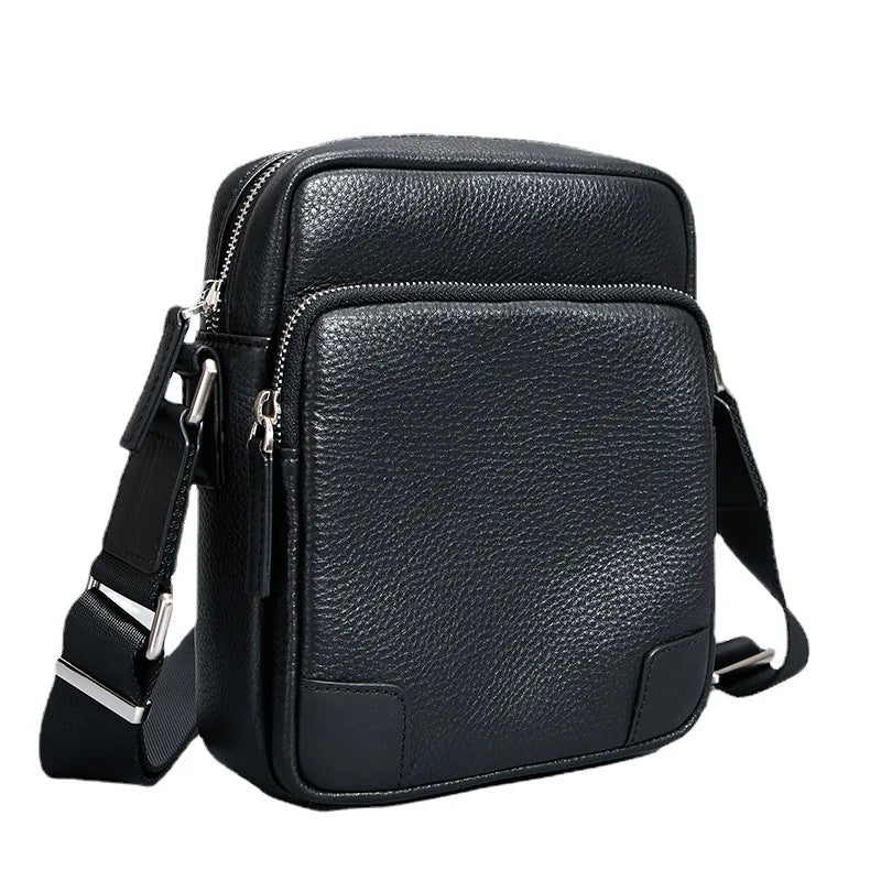 Men's Genuine Leather Crossbody Bag