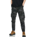 Camouflage Cargo Pants Men's Autumn Multi-pockets Tooling Overalls Outdoor Man Trousers Casual Pants