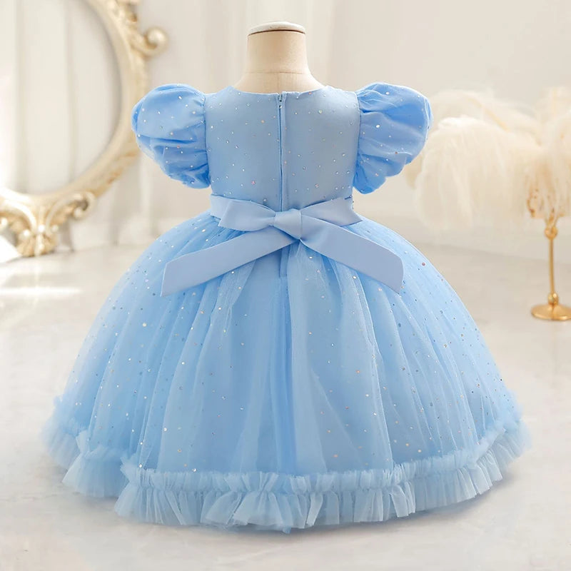 Princess dress baby dress wedding banquet host performance dress