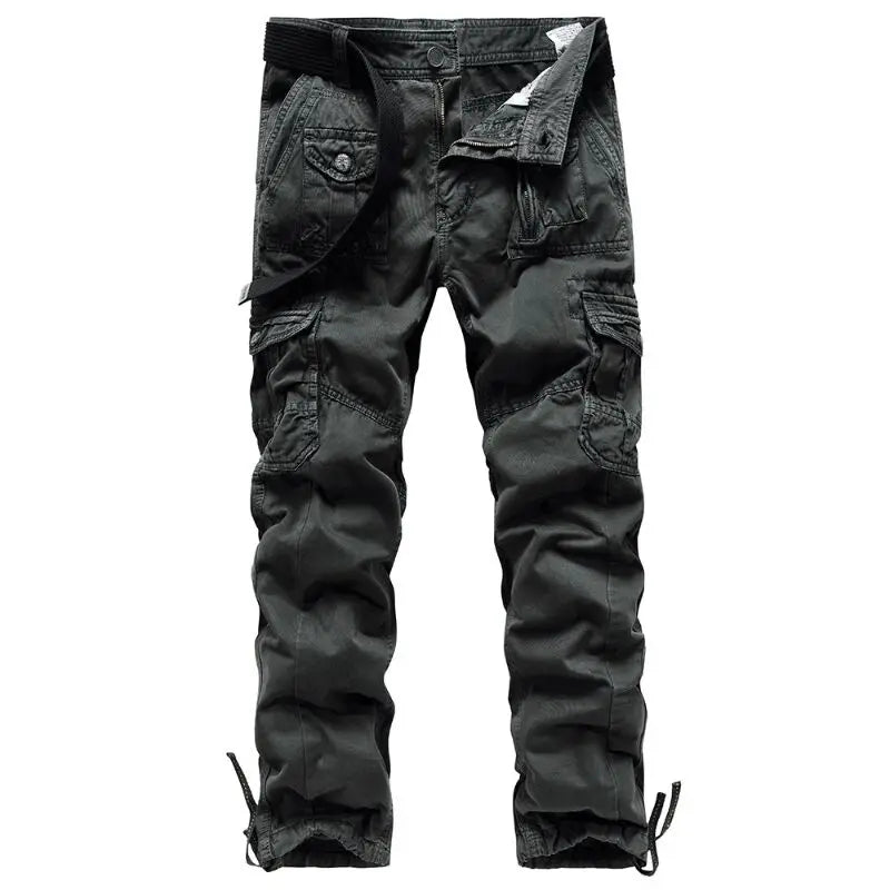 Men's Outdoor Tactical Pants Multiple Pocket Military Urban Commuter Trousers Camouflage Casual Cargo Pants