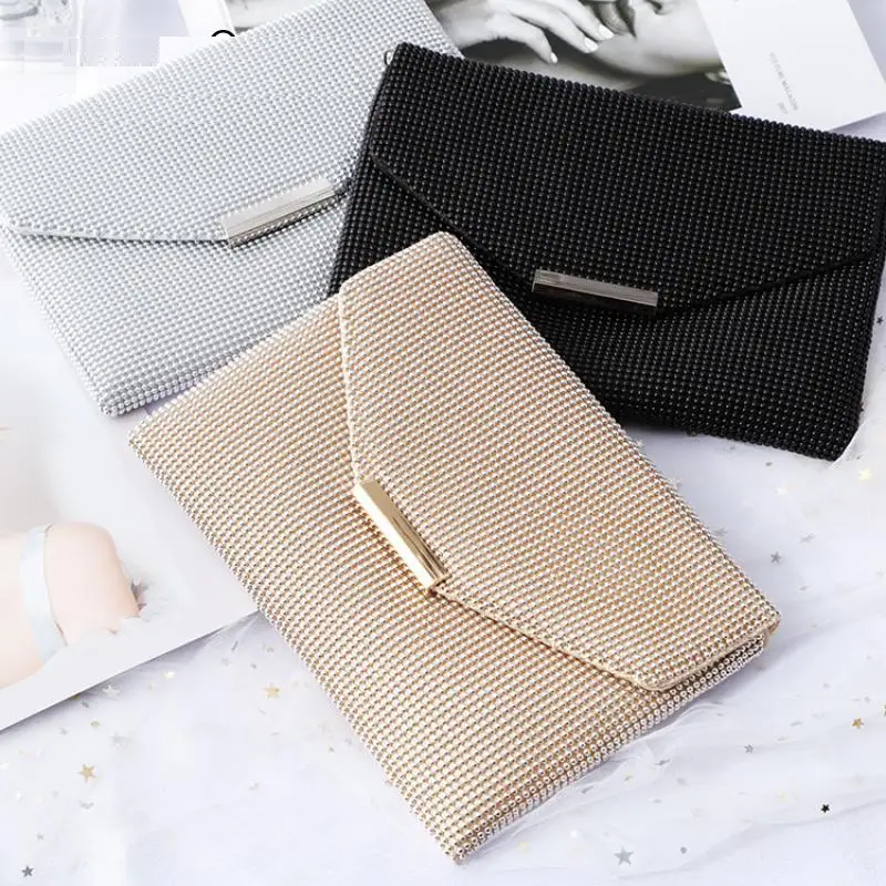 Beading Matching Clutch Bag For Women Trend Hand Bag Women's Shoulder Handbags