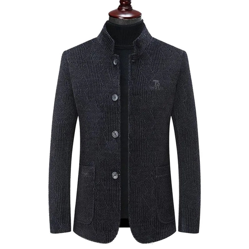 Men Business Blazers Jackets Cashmere Casual Suits Coats Man Spring Slim Blazers Jackets