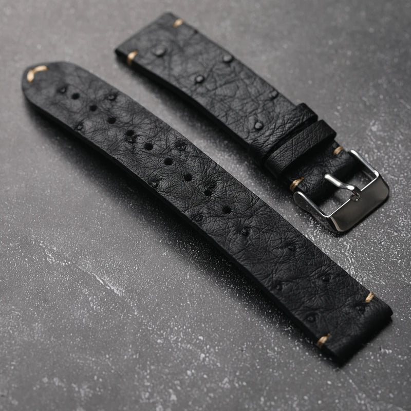 Ultra-Thin Leather Strap Soft Vintage Genuine Leather Bracelet Handmade Men