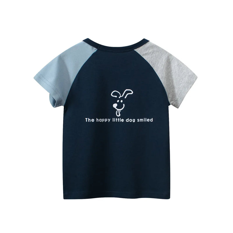 Toddler Kid Baby Boy Clothes Summer Infant T Shirt Childrens Basic Tee Top Outfit