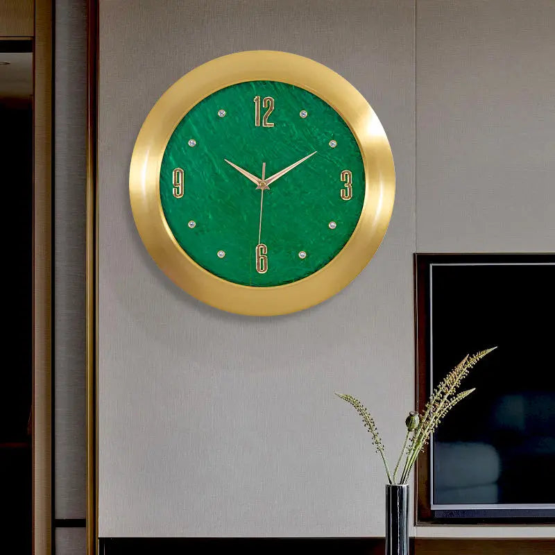 wall clock household living room simple table hanging wall creative decoration quiet quartz clock wall clock