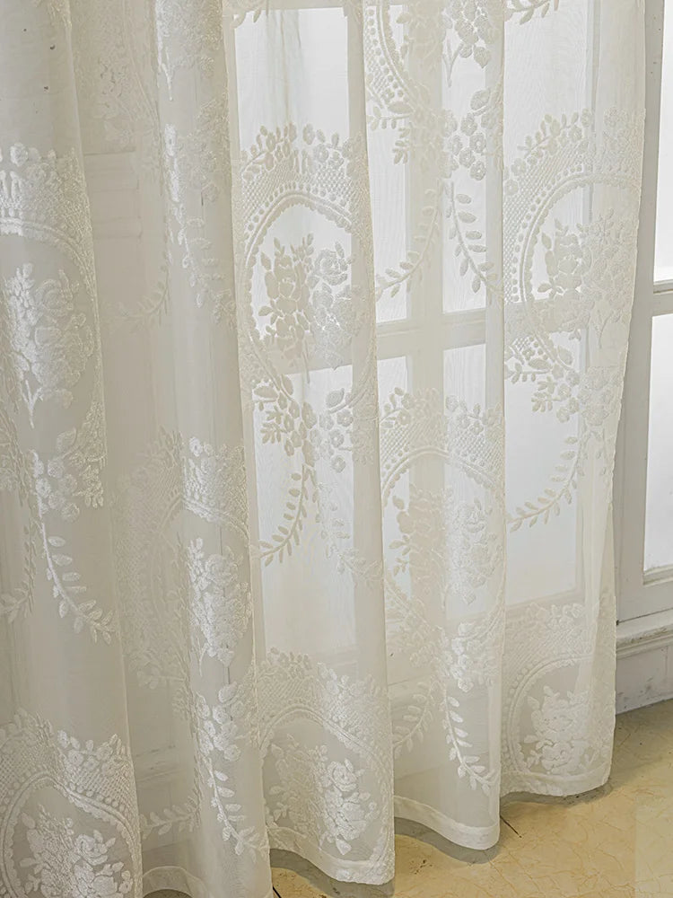 French Romantic Curtain Minimalist Curtain Luxury Decoration Curtains Bedroom Curtain