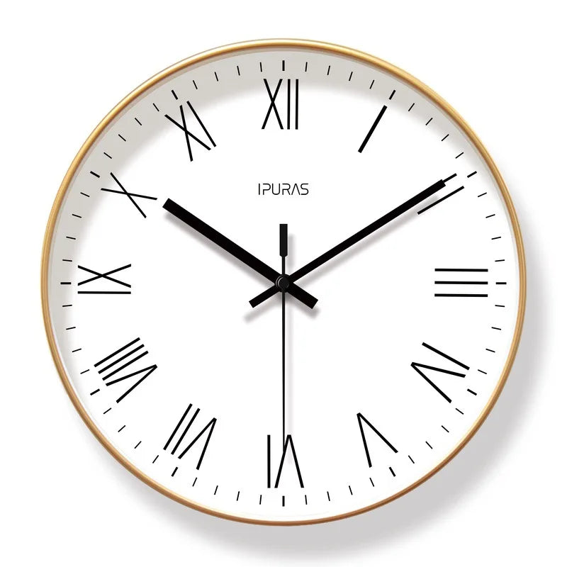 Nordic Simple Wall Clocks Creative Personality Modern Clock Wall Mute Clock