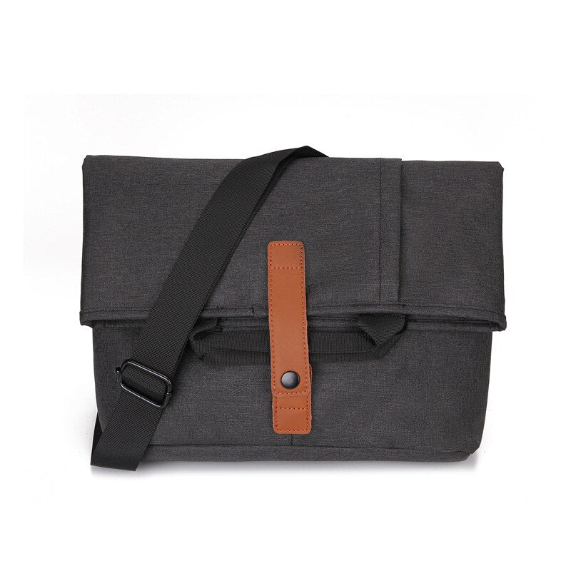 Mens Shoulder Bags Canvas Messenger Bags Vintage Waterproof Bags