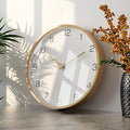 Large Wood Wall Clock Nordic Silent Clock Watches Wall Hangings Living Room Decoration