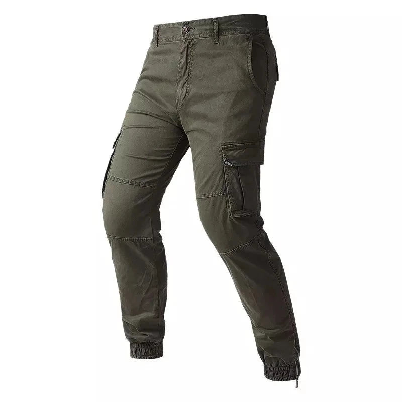 Men's outdoor hiking sweatpants Solid male casual pants Military tactical Cargo pants straight