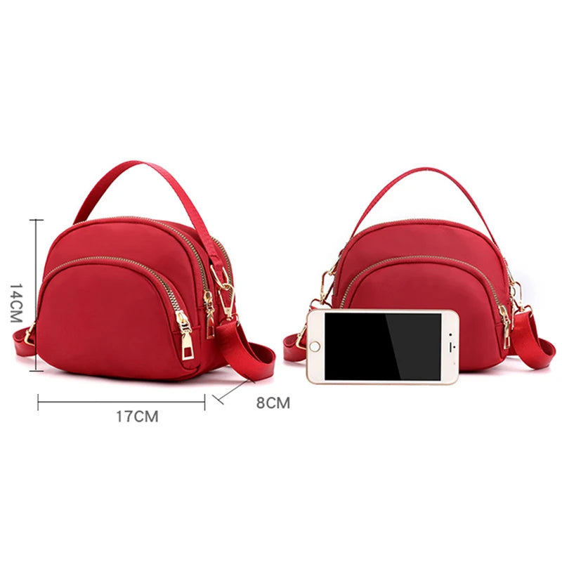 Female Shoulder Bag Nylon Women Messenger Bag Crossbody Bags