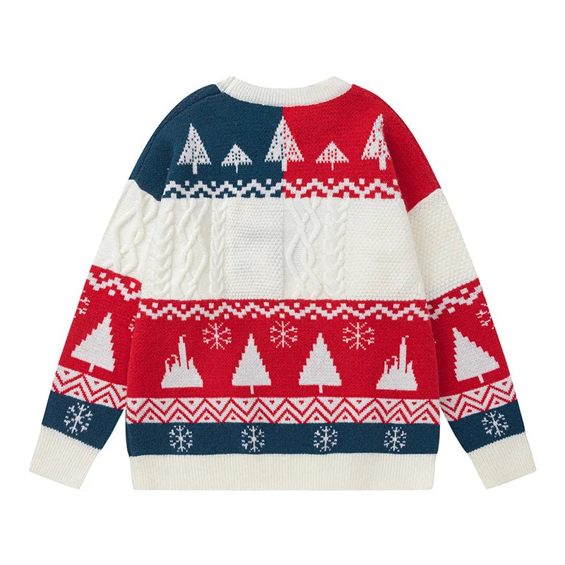 Winter Christmas Sweater Knitwear for Men Women Sweater Knitted Pullover