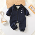 Baby Boys Girls Romper Warm Keeping Thicken Jumpsuit Infant