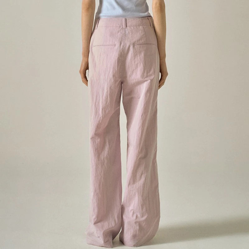 Casual Trousers Women Summer Straight Trousers Cargo Pants Women