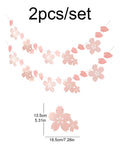 1PC Cherry Blossom Pink Flag Party Decoration Room Wall Layout