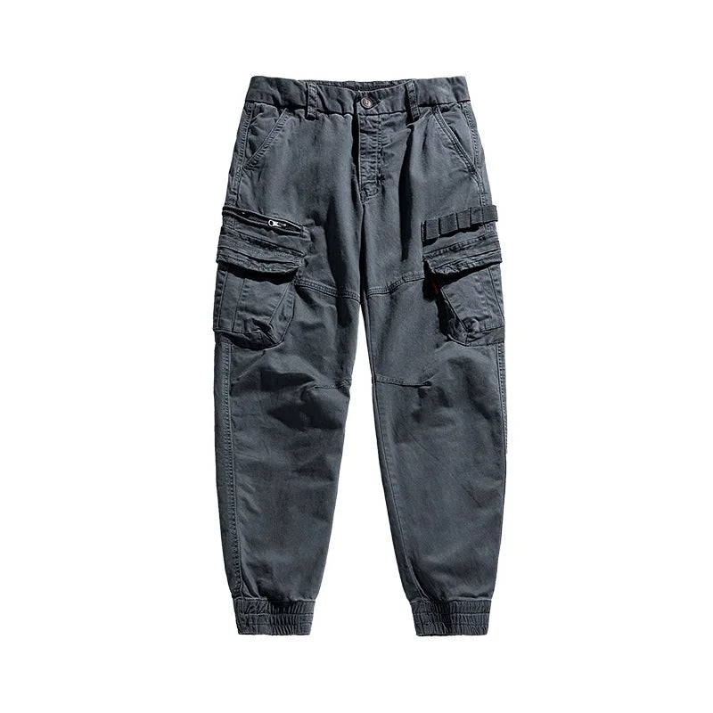 Cargo Pants Mens Casual Hip Hop Pocket Male Trendy Clothing Trousers Sweatpants Streetwear Pants