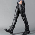 Men Pants Vintage Slim Fit Straight Trousers Spring Autumn Casual Pant