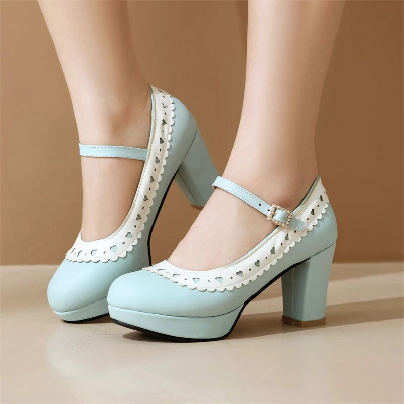 Elegant Pumps Shoes Women's Heeled Party Office Wedding Shoes