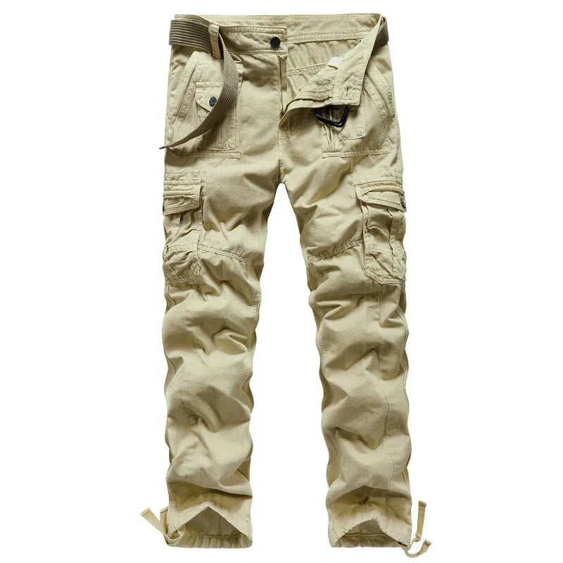 Men's Outdoor Tactical Pants Multiple Pocket Military Urban Commuter Trousers Camouflage Casual Cargo Pants