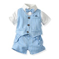 Baby Boy Cotton Clothes Set Summer Infant Toddler Child Suit Baby Clothes