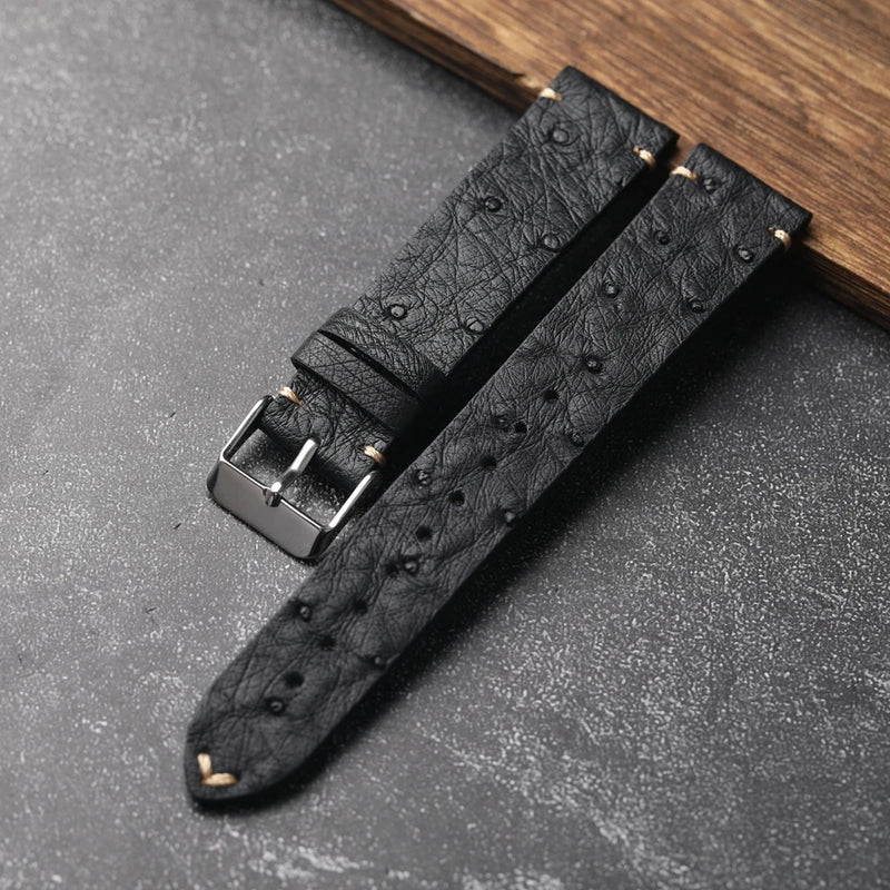 Ultra-Thin Leather Strap Soft Vintage Genuine Leather Bracelet Handmade Men