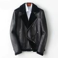 Wool Coat Men Shearling Jacket Men's Motorcycle Jackets Winter Clothes Fur Parka