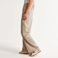 Women Pants Women Wide Leg Pants Casual Solid Color Trousers