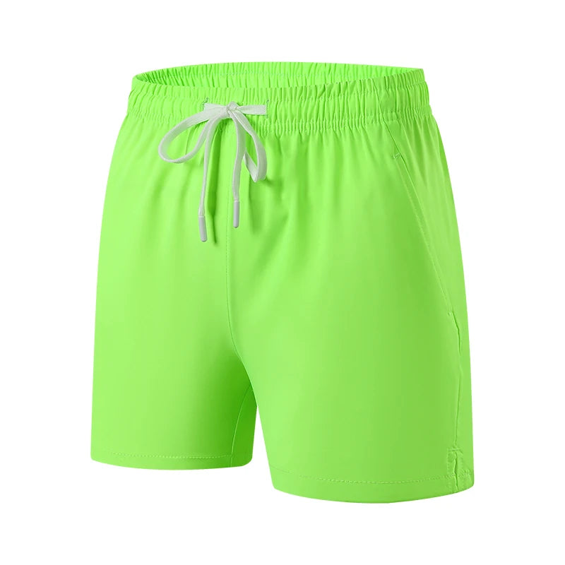 Summer Men Casual Bermuda Beach Running Black Blue Solid Shorts Sport Running Man Pants