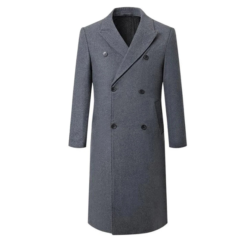 Men Long Wool Coat for Men Wool