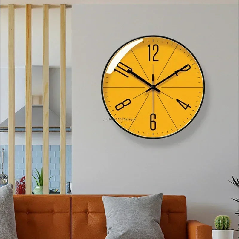 Nordic Simple Wall Clocks Creative Personality Modern Clock Wall Mute Clock