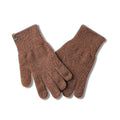 Winter Touch Screen Gloves Gold Mink Warm Full Finger Gloves Outdoor