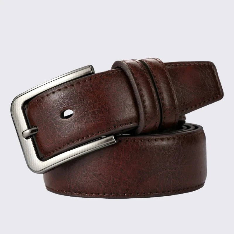 Men Leather Belt Trouser Waistband Casual Belts Men