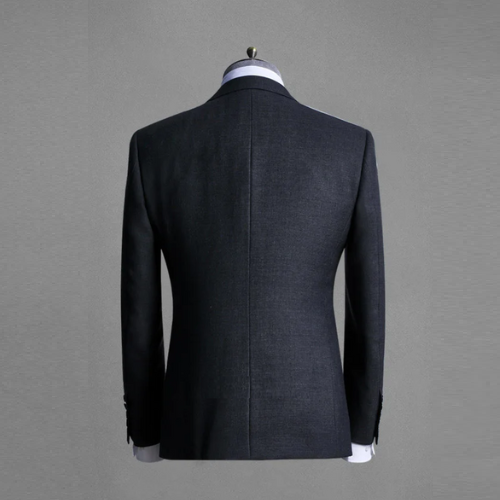 Men's Suit wool Dark Grey Half canvas Formal Business Customized Custom Made