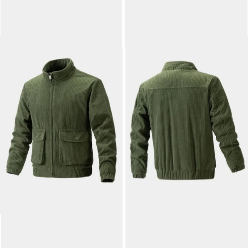 Men's corduroy Windbreaker Camping Man Coat Tactical Clothing Heating Casual Windbreak Outdoor Cardigan Coats