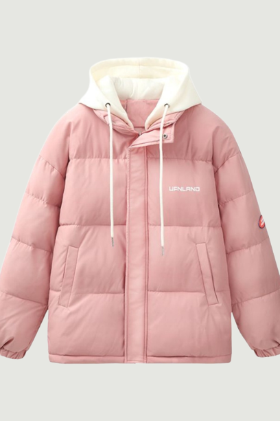 Women Short Jacket Autumn Winter Hooded Thick Parkas Female Zipper Bubble Coat Loose Oversized Outwear