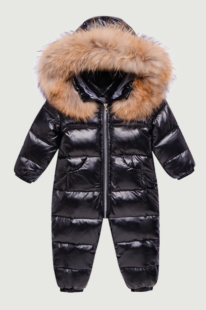 Winter Warm Kids Down Coat Thicken Waterproof Snowsuit Infant Jumpsuit Parka Baby Girl Boys Romper