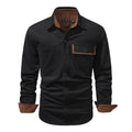 Mens Cotton Linen Shirts Stand Collar Retro Slim Shirts For Men Soft Long Sleeve Spring Autumn Male Shirt