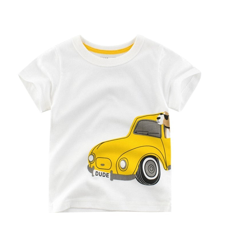 Summer Children clothing summer baby boys Kids short-sleeved T-shirt Tops