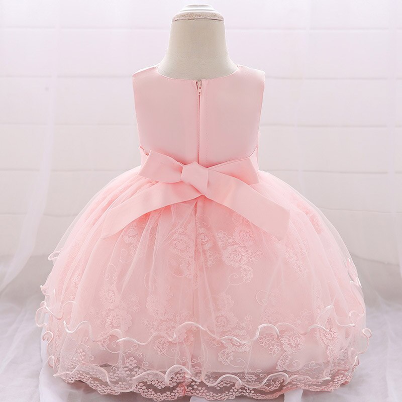 Baby Girl Dress 1st Birthday Dress For Christmas Kids Clothes Child Christening Princess Evening Clothing