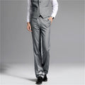 Men Spring And Summer Micro-Flared Trousers Slim Casual Pants